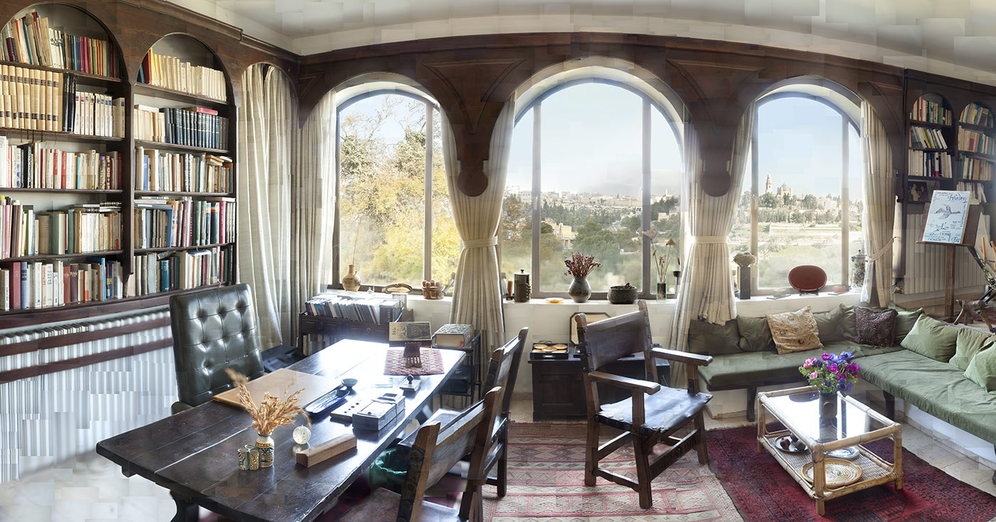 André Chouraqui's Study Room, Yuval Yairi, 2014
